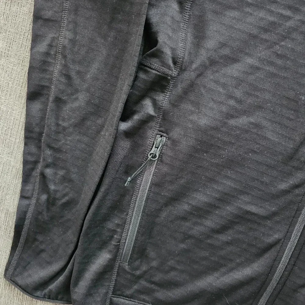 The North Face Men's Black Echo Rock Full Zip Fleece Jacket Size Medium